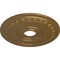Ekena Millwork Munich Ceiling Medallion (Fits Canopies up to 5 5/8"), 17 1/2"OD x 3 5/8"ID x 1"P, Pale Gold CM17MUPAS - alternate 2